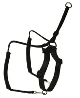 Hunter antitræk sele Side by Side Sort XS-S længde 34-46 cm - rolig og kontrolleret gang