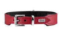 Hunter Basic halsbånd str.42 Rød - 35,0-39,5 cm