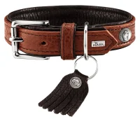 Hunter Cody 40 Cognac Mørkebrun hundehalsbånd - 29-35 cm