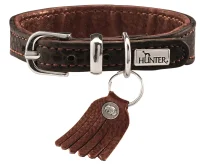 Hunter Cody Petit 30 Mørkebrun Cognac hundehalsbånd