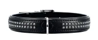 Hunter Halsbånd 40 Modern Art Deluxe Sort - 29-35 cm