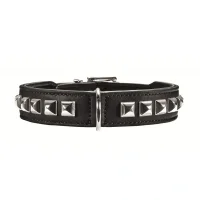 Hunter halsbånd Rocky Petit 30 Sort - 23-27 cm