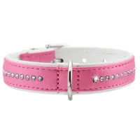 Hunter Halsbånd XS 17-20,5 cm Diamond Petit Pink