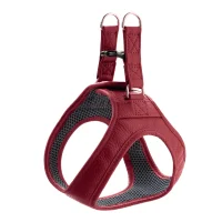 Hunter Hilo Læder Hundesele XS-S Rød