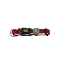 Hunter hunde halsbånd Hilo Rød XL - justerbart hundehalsbånd (45-70 cm, B 3,8 cm)