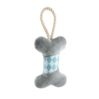 Hunter hundelegetøj Salima Ben Grå - robust og blød bamse til hunde