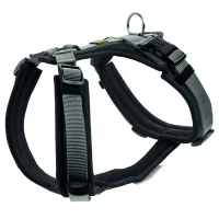 Hunter hundesele Maldon Sort og Grå XS længde 31-49 cm 1,5 cm - let og præcis pasform