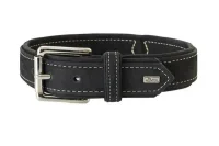 Hunter Hunting halsbånd str.40 Sort - justerbart hundehalsbånd (29 - 35 cm., B 1,8 cm.)