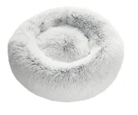 Hunter Loppa donut hundeseng Ø 50 cm Hvid