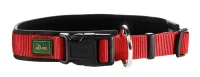 Hunter Neopren hundehalsbånd rød 55 cm - 50-55 cm indstilling