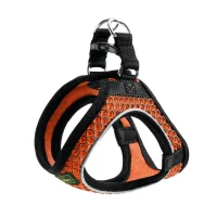 Hunter NY Hilo Comfort hundesele S orange just mave 46-52 cm - Let komfort med stabil pasform