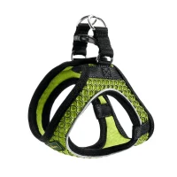 Hunter NY Hilo Comfort hundesele XS-S lime mave/bryst 40-46 cm - Fleksibel komfort til små hunde