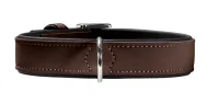 Hunter Softie hundehalsbånd 60 cm brun - 47-55 cm indstilling