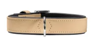 Hunter Softie hundehalsbånd 65 cm beige - 51-59 cm indstilling