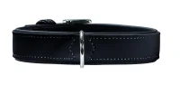 Hunter Softie hundehalsbånd sort 35 cm - 23-29 cm indstilling