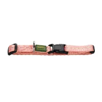 Hunter Tripoli Vario Halsbånd Lyserød M 30-45 cm - Let og justerbart halsbånd