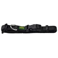 Hunter Vario Basic Halsbånd Sort S 22-35 cm - Komfortabelt nylonhalsbånd