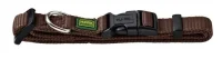 Hunter Vario Plus Halsbånd Brun XS 22-35 cm - Komfortabelt og justerbart hundehalsbånd