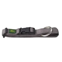 Hunter Vario Plus Halsbånd Grå L 40-63 cm - Komfortabelt og justerbart hundehalsbånd