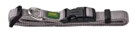Hunter Vario Plus Halsbånd Grå S 30-45 cm - Komfortabelt og justerbart hundehalsbånd