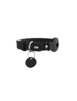 Hunter Viborg AirTag Halsbånd Sort M-L 60 - Justerbar 47-53 cm