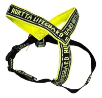 Hurtta Hundesele Pro Y-sele gul/sort 90 cm