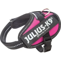 Julius K9 hundesele IDC Mørk Pink str 4