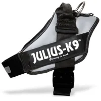 Julius K9 hundesele IDC sølvfarvet str Baby 1