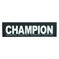 Julius K9 hundeskilt CHAMPION stor