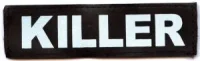 Julius K9 hundeskilt KILLER stor