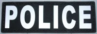 Julius K9 hundeskilt POLICE stor