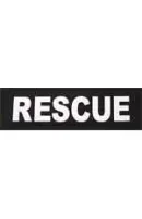 Julius K9 hundeskilt RESCUE lille