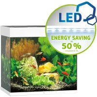 Juwel Akvarium Lido 120 liter Hvid 61x41x58 cm