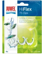 Juwel Reflektorclips HiFlex 4 stk. T5 i plast 16 mm