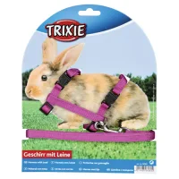 Kanin sele nylon med line
