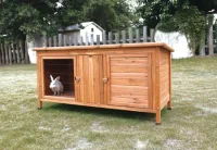 Kanin Udebur Ferie med ben i 159.5x67x82.5 cm