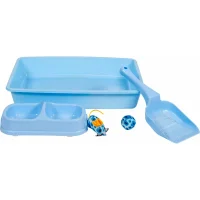 Kattekilling Starterkit Kattebakke Blå 37x27 cm