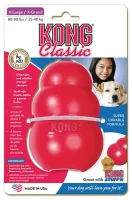 Kong Classic XLarge Rød - klassisk tyggelegetøj i gummi