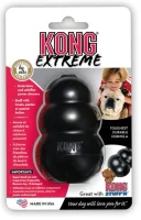 Kong Extreme Original Sort Large - ekstra slidstærkt tyggelegetøj