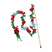 Kong Holiday Teaserloopz 68x6x6 cm - Drillepind til Kat