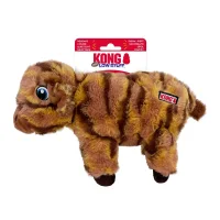 Kong Low Stuff Stripes Cow 16,5x32x7,5 cm - ko bamse til hunde