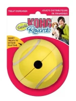 KONG Reward Tennis Gul Small 8 cm - aktiveringslegetøj til hunde