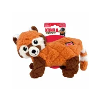 KONG Scampers Red Panda M hundebamse 23x25,5x12 cm - blød leg og kram