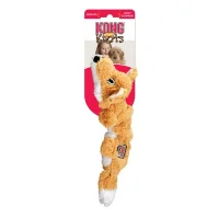 KONG Scrunch Knots Fox Orange M 36 cm - ræv med reb