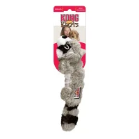 KONG Scrunch Knots Raccoon Grå S/M 23 cm - vaskebjørn med reb