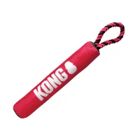 KONG Signature Stick med reb - holdbart kastelegetøj