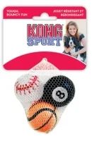 KONG Sport Apportbolde XSmall 3-pak - sjove bolde til små hunde