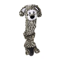 KONG Stretchezz Jumbo Snow Leopard XL 58 cm - stor hundebamse