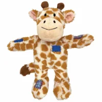 KONG Wild Knots Giraffe M/L 29x25,5x11 cm - bamse med reb