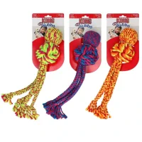 KONG Wubba Weaves XL 44 cm Mix - hundelegetøj